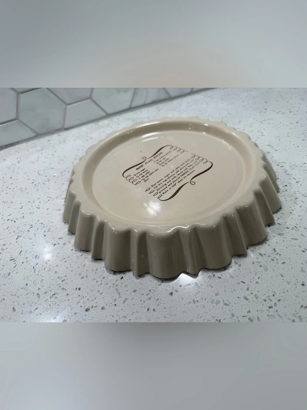 Nordicware Vintage Flan Bundt Pan Original Box & Booklet 1970’s Vintage